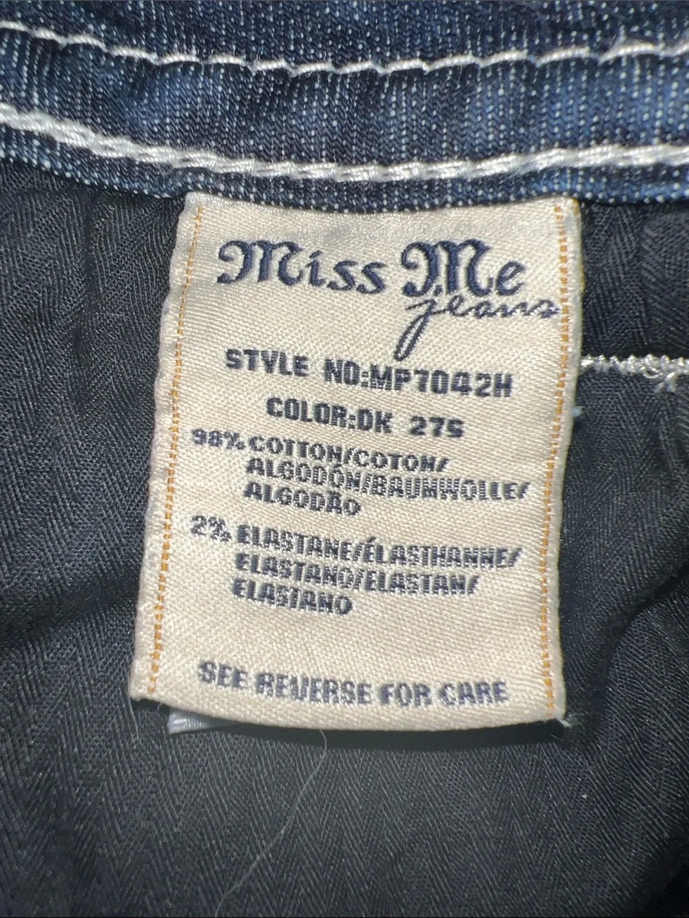 Miss Me Y2K Denim Shorts - Picture 3 of 5